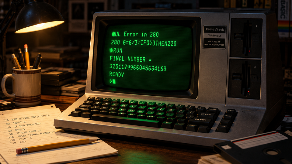 Fun(?) with Arithmetic, the 1980s Way